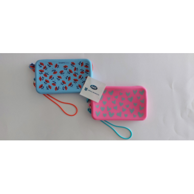 Bustina con zip in silicone Cartomania