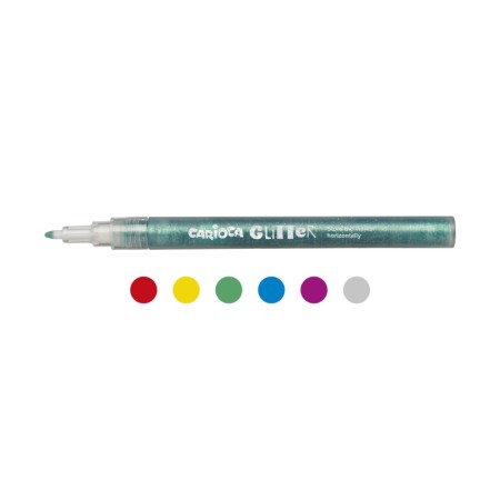 Pennarelli Glitter - 6 Pz