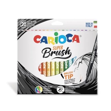 Pennarelli Super Brush 20 Pz