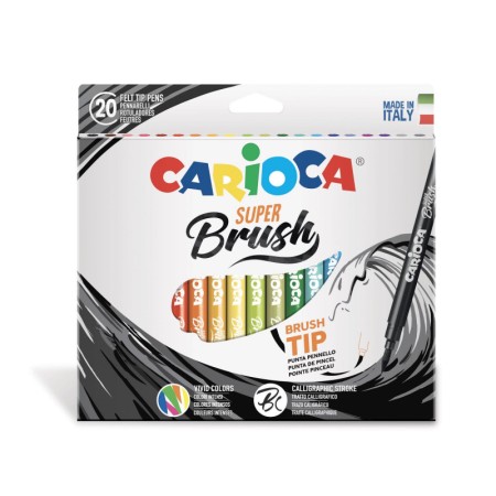 Pennarelli Super Brush 20 Pz