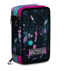 Astuccio 3 zip Splashy Lilac