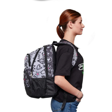 Zaino Seven Advanced Pockets Zipper Glamy Zaino Seven Advanced Pockets Zipper Glamy