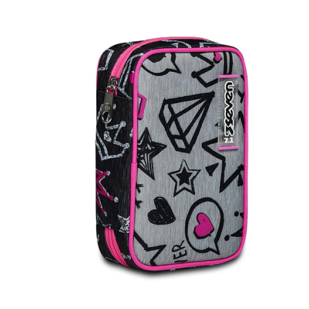 Astuccio Seven Speed Case - Zipper Glamy Astuccio Seven Speed Case - Zipper Glamy