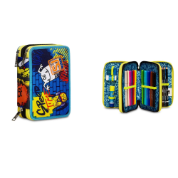 Astuccio 3 zip Sj Critty Boy