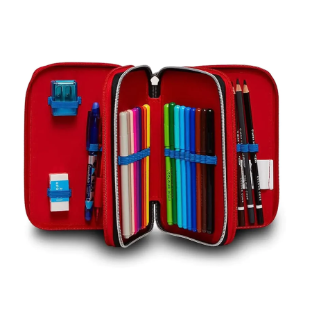 Astuccio a 3 Zip Spider-man Seven