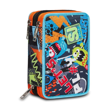 Astuccio 3 zip Seven Sj Rushpack Astuccio 3 zip Seven Sj Rushpack