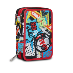 Astuccio 3 zip Seven Sj Firegoal boy