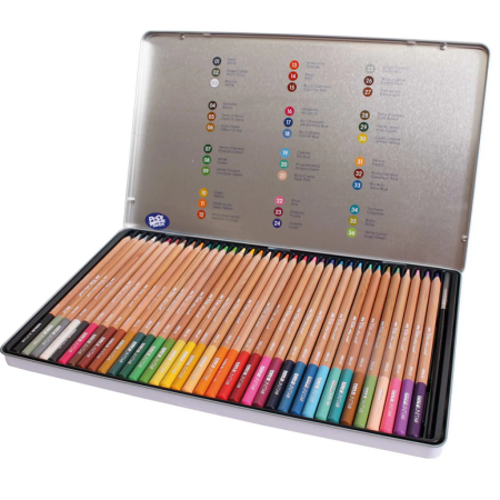 Pastelli Acquerellabili Tinta Unita conf. 36pz
