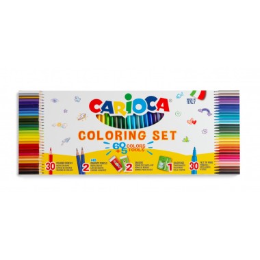 Carioca Coloring Set 65 pz