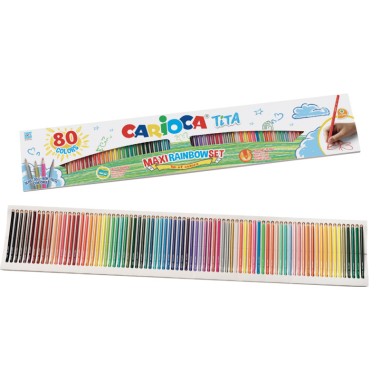 Carioca Matita Tita Maxi Rainbow set...