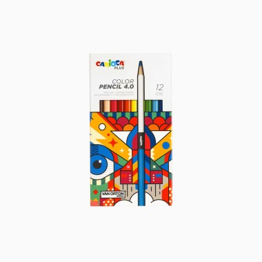 Carioca Plus Matite Colorate Pencil 4.0 12 pz