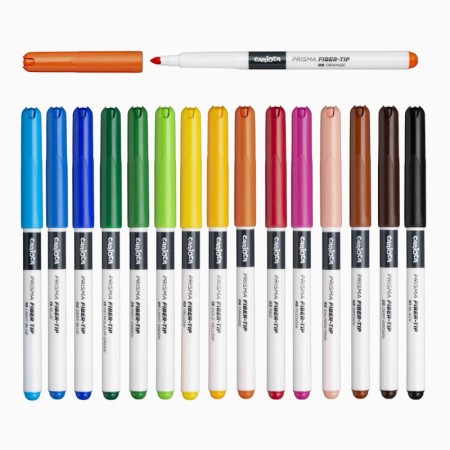 Carioca Plus Pennarelli Prisma confezione rigida 30 colori