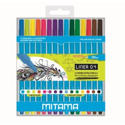 Penna Liner 0.4 Mitama - Colori assortiti 15 PZ 2