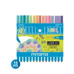 Penna Liner 0.4 Mitama - Colori assortiti 15 PZ