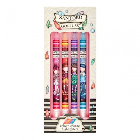 Set 4 pennarelli cambia colore Santoro Gorjuss 4 elementi