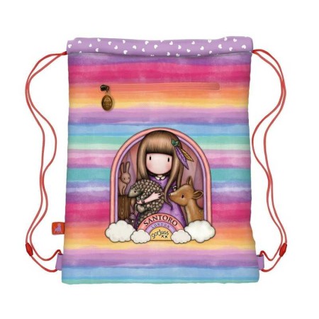 Sacca bag be kind to all creatures- Santoro London Gorjuss