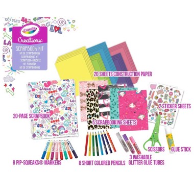 Crayola Set Crea il tuo Album Scrapbook