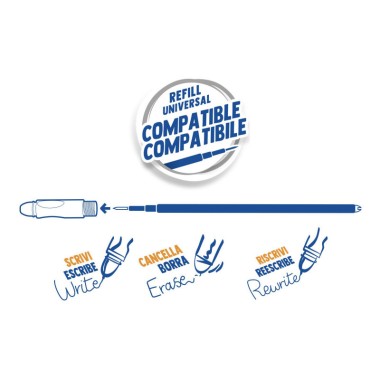 Refill Per Penna A Sfera Carioca cancellabile