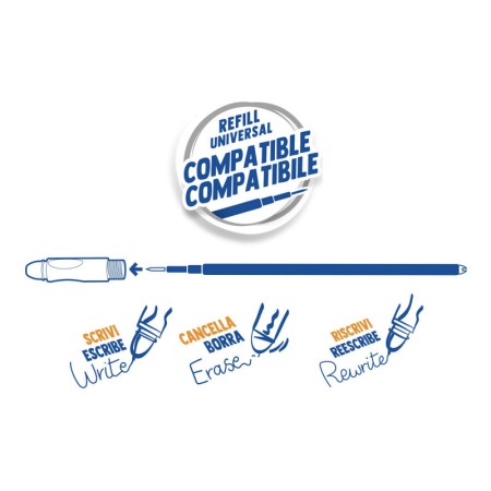Refill Per Penna A Sfera Carioca cancellabile