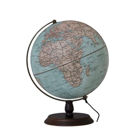 Mappamondo Antique Circle Luminoso