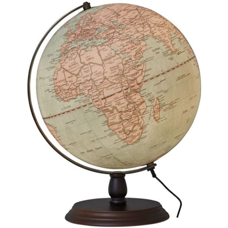 Mappamondo Antique Circle Luminoso