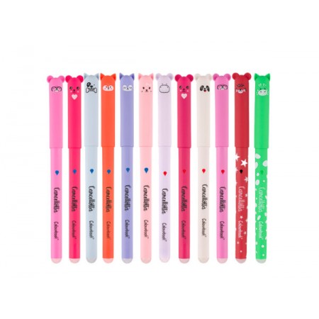 Set di penne Cancellotte. 10+2 penne con fantasie animaletto