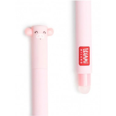 Penna Gel Cancellabile Pink Legami Piggy