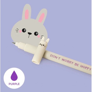 Penna Gel Cancellabile Bunny