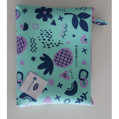 Bustina Big portapenne con zip in silicone Cartomania
