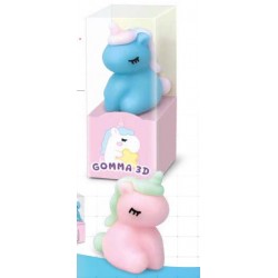 Gomma 3D Unicorno 2