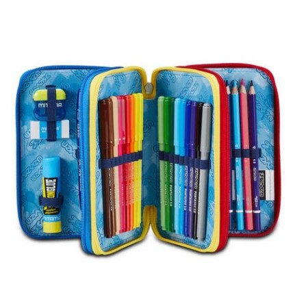 Astuccio 3 zip Seven Mark On Boy
