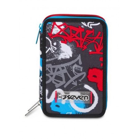 Astuccio 3 zip Seven Half Street Boy
