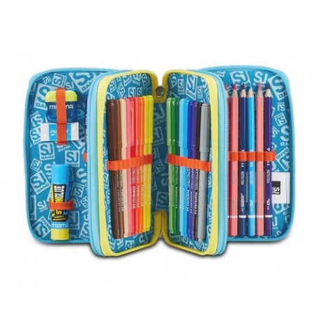 Astuccio 3 zip Seven Sj Go To Space Boy Astuccio 3 zip Seven Sj Go To Space Boy