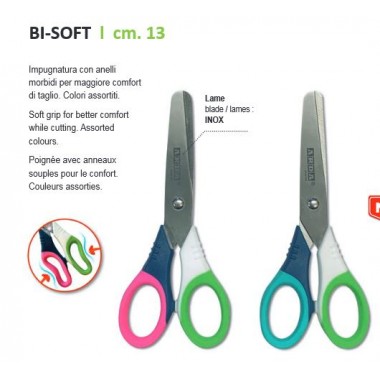 Forbici Bi-Soft 13 cm Arda