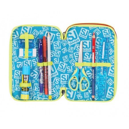 Astuccio 3 zip Seven Sj Funnygoal