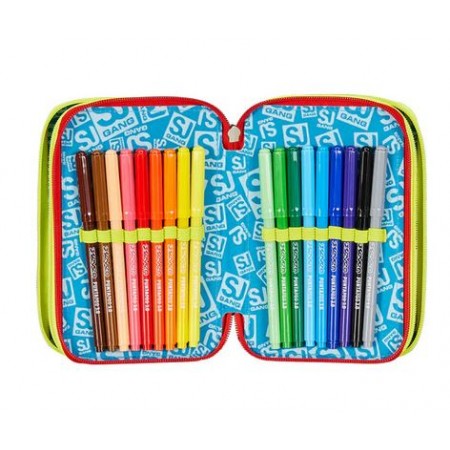 Astuccio 3 zip Seven Sj Funnygoal