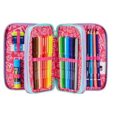 Astuccio 3 zip Seven Sj Rhythmicsoul Girl