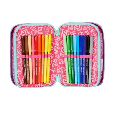 Astuccio 3 zip Seven Sj Rhythmicsoul Girl