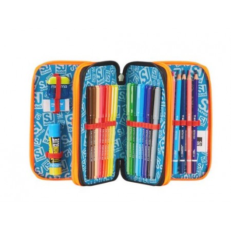 Astuccio 3 zip Seven Sj Rexme Boy