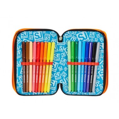 Astuccio 3 zip Seven Sj Rexme Boy