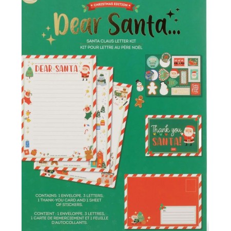Kit per Lettera a Babbo Natale Legami Kit per Lettera a Babbo Natale Legami