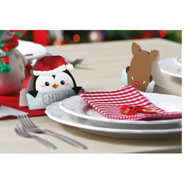 Set di 12 Segnaposto Natalizi Legami