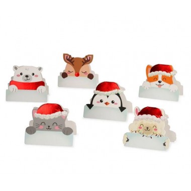 Set di 12 Segnaposto Natalizi Legami