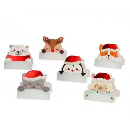 Set di 12 Segnaposto Natalizi Legami