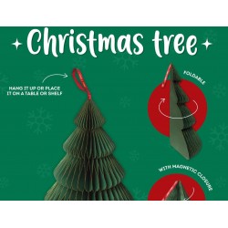 Albero di Natale Pieghevole in Carta Legami 2
