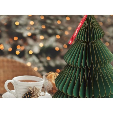 Albero di Natale Pieghevole in Carta Legami