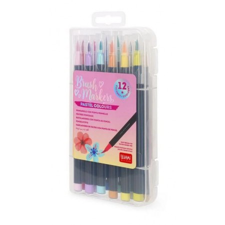 Set di 12 Pennarelli Pastel