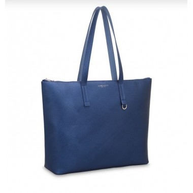 Borsa Shopping 13" Winona - Blu Metallizzato
