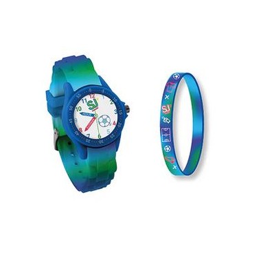 Orologio Seven Sj con braccialetto in silicone