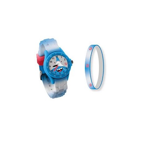 Orologio Seven Sj con braccialetto in silicone